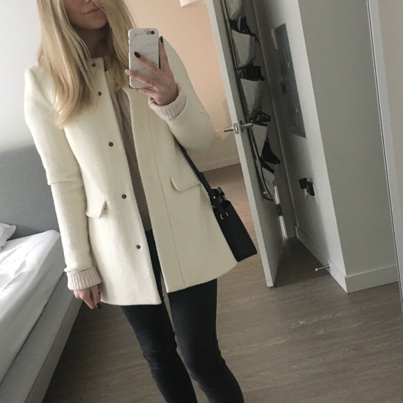 Zara Jackets & Blazers - Cream Zara Coat